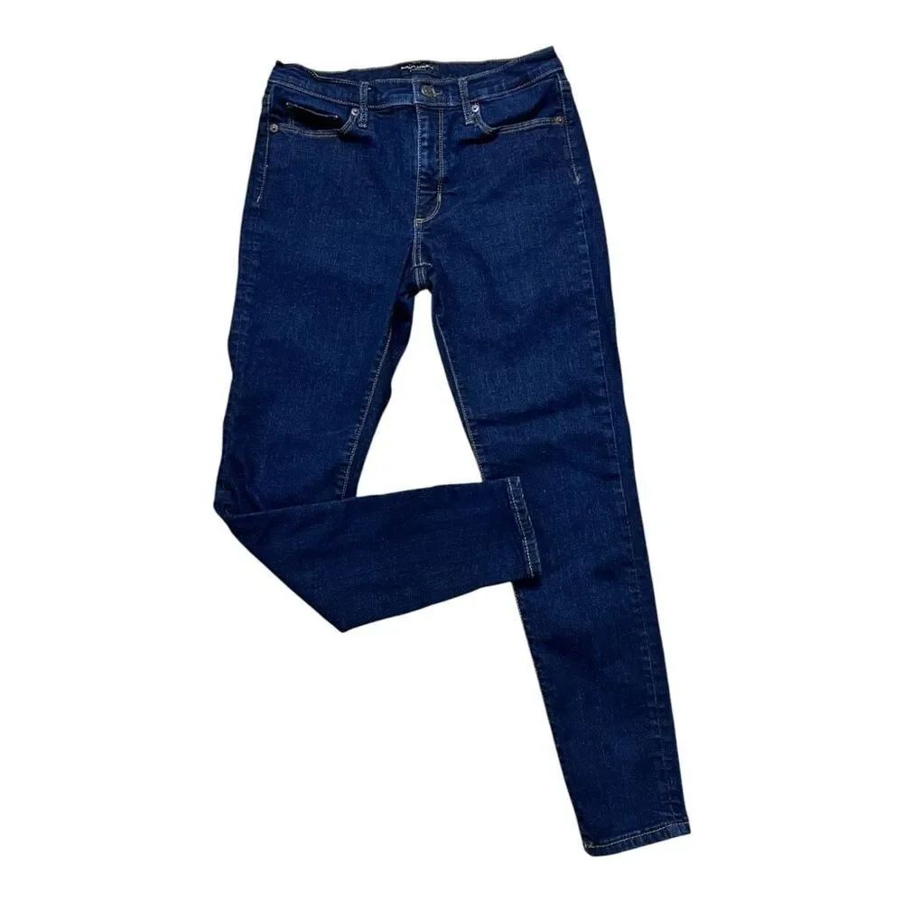 Banana Republic Women Blue Denim Sculpt Skinny Jeans Size 29/8 Stretch Casual